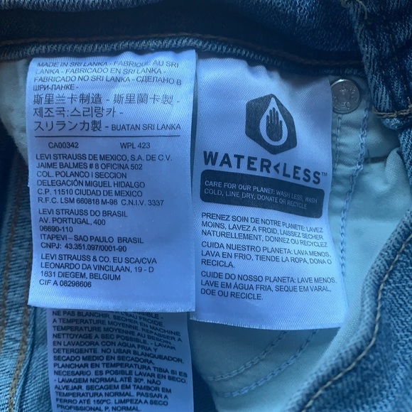 Levi’s High Rise Straight crop size 24 - Picture 4 of 8